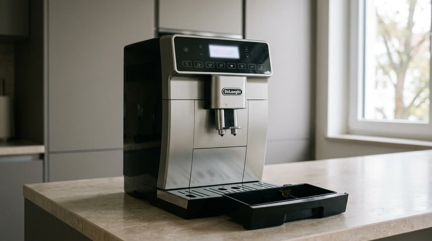 Самые частые поломки кофемашины De'Longhi Dinamica: от сообщений на дисплее до кофемолки