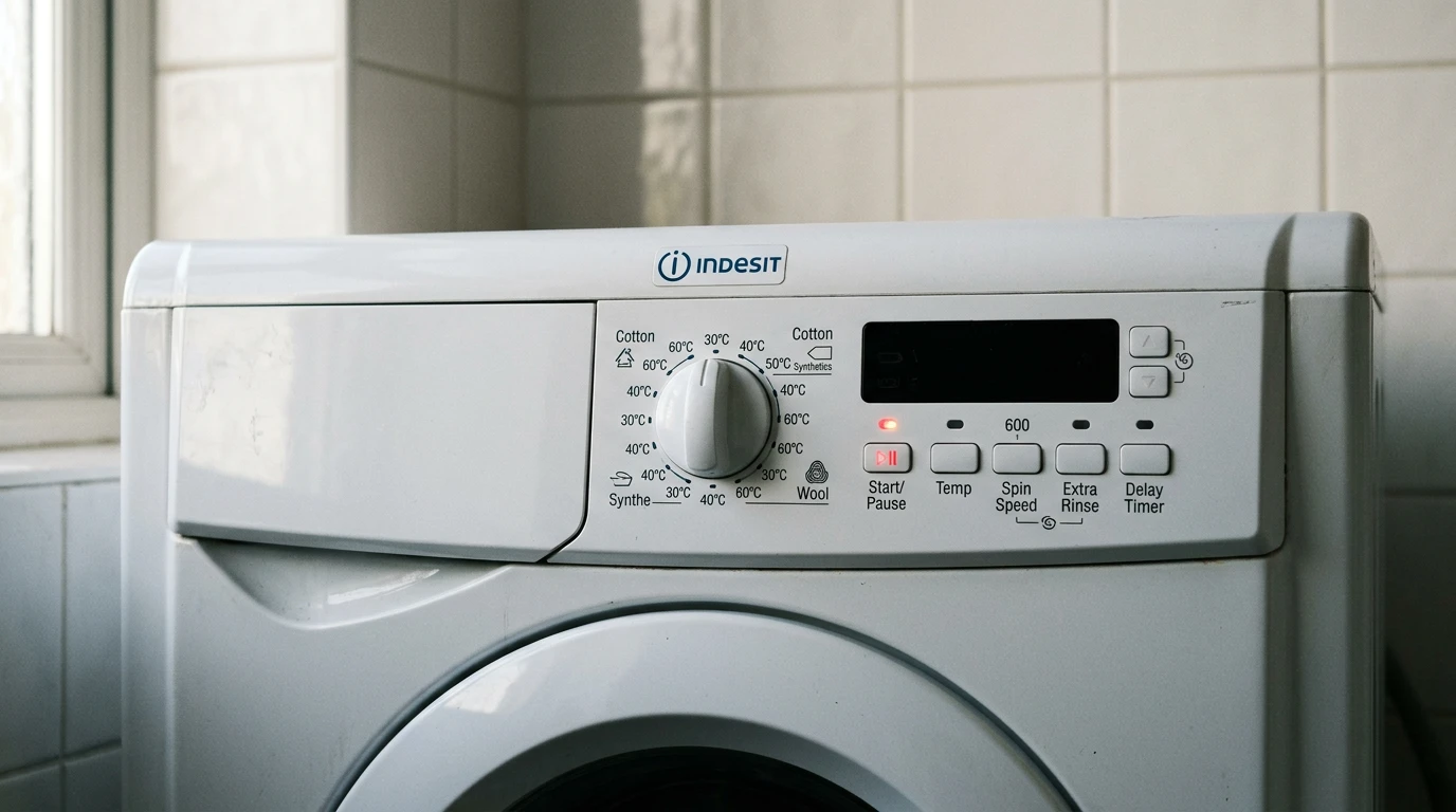 Код F на дисплее Indesit: что стоит за номером и что проверить самому