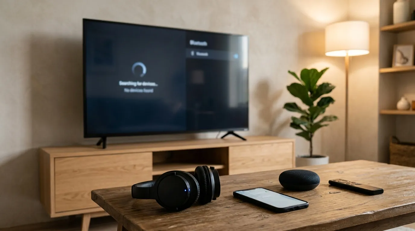 Bluetooth на телевизоре не работает: наушники не находятся или звук прерывается