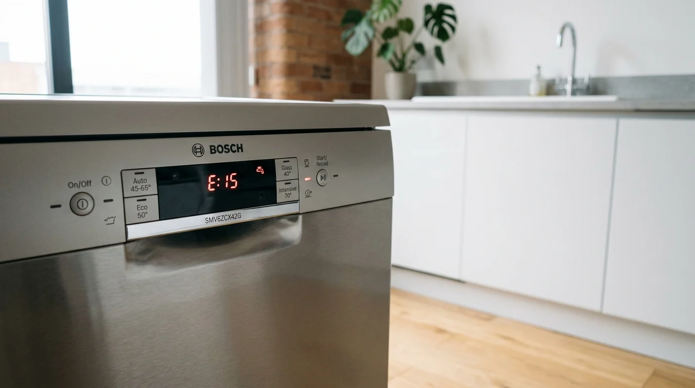 Что сообщает посудомойка Bosch кодом на дисплее: группы ошибок и когда нужен мастер