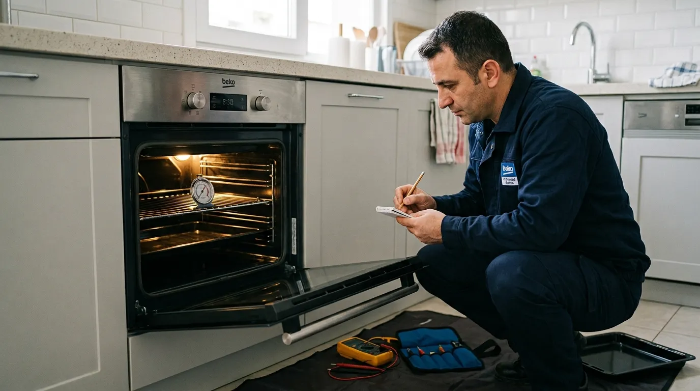 Духовой шкаф Beko работает не так, как раньше: разбираем по шагам, какой узел виноват