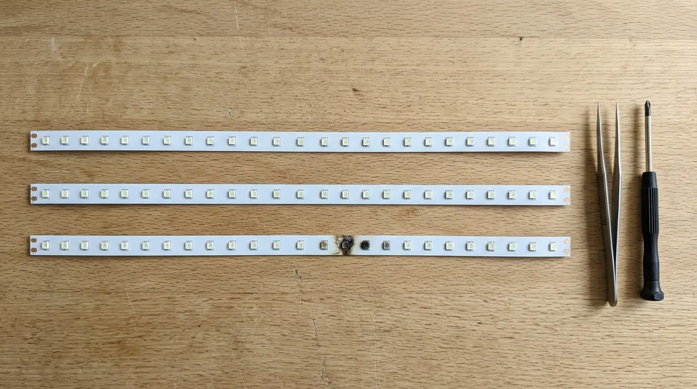 Замена LED-лент подсветки телевизора: как подбирают линейки и что важно знать