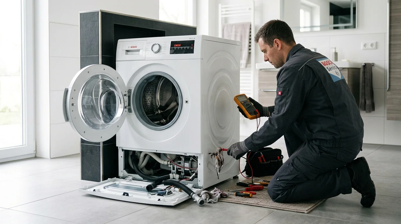 Что ломается в стиральных машинах Bosch: слабые места по сериям, симптомы и цены ремонта