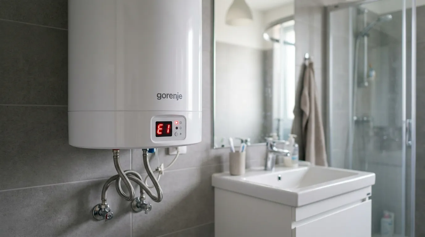 Ошибки бойлера Gorenje — что значат коды электронного регулятора и три контрольные лампы