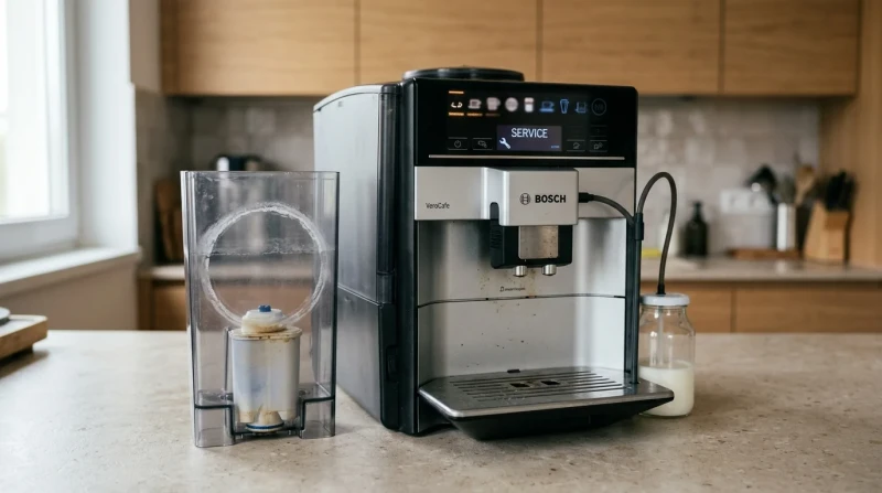 Где у кофемашины Bosch VeroCafe слабые места и что с ними делать её владельцу