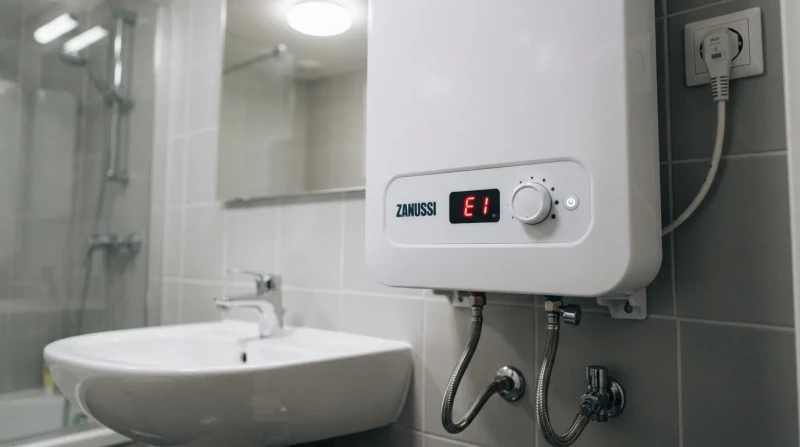 Какие символы на дисплее Zanussi означают поломку и почему nF и Sc к ним не относятся
