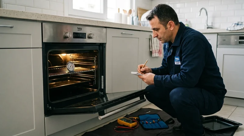 Духовой шкаф Beko работает не так, как раньше: разбираем по шагам, какой узел виноват