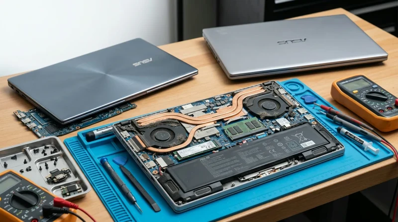 Ноутбуки ASUS: от тонких ультрабуков до игровых — что ломается и во сколько обходится ремонт