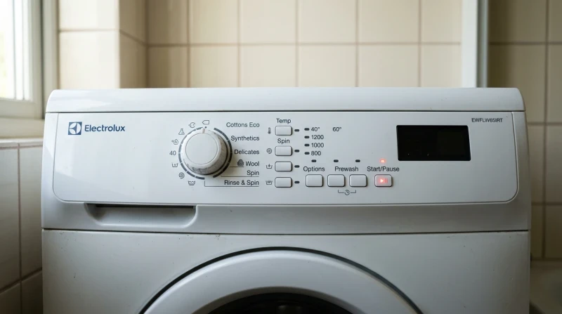 Код E на дисплее Electrolux: первая цифра называет систему, вторая — узел