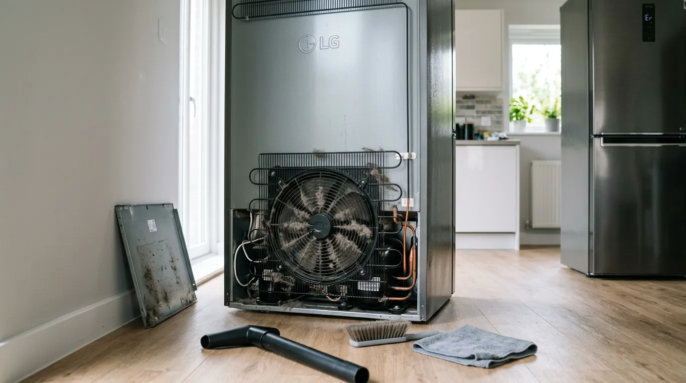 Не крутится вентилятор в холодильнике LG: коды Er FF, Er CF и Er rF и что с ними делать