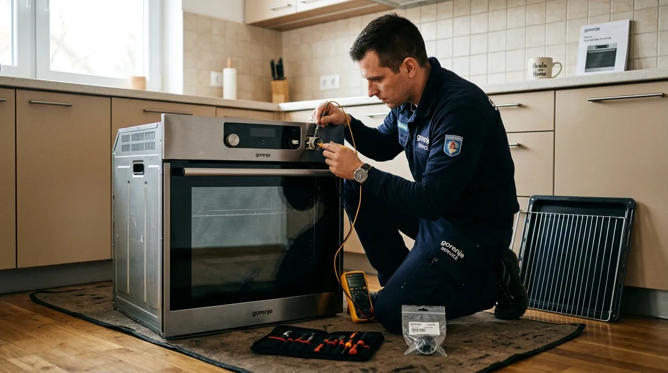 Поломки духовых шкафов Gorenje: что отказывает в простых моделях, а что в электронных