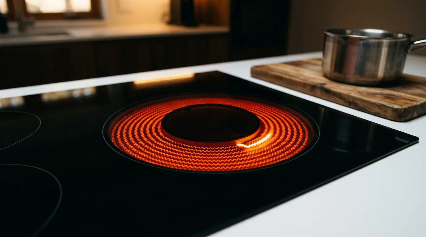 Конфорка Hi-Light на стеклокерамике: как устроен ленточный нагреватель и чем он хорош