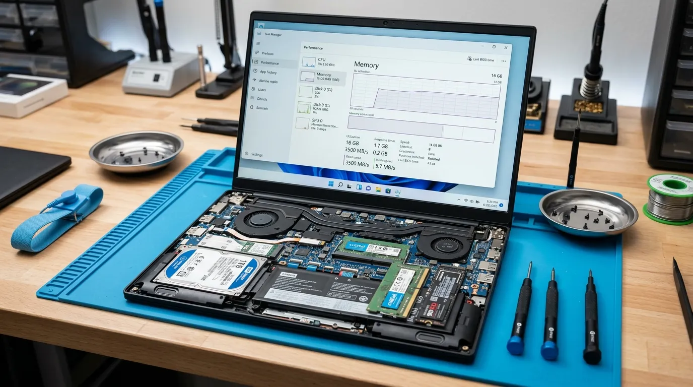 SSD или оперативная память: во что вложиться, если ноутбук стал медленным