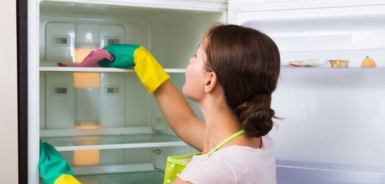 Как помыть холодильник